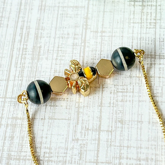 Honeybee Slide Bracelet Design 1