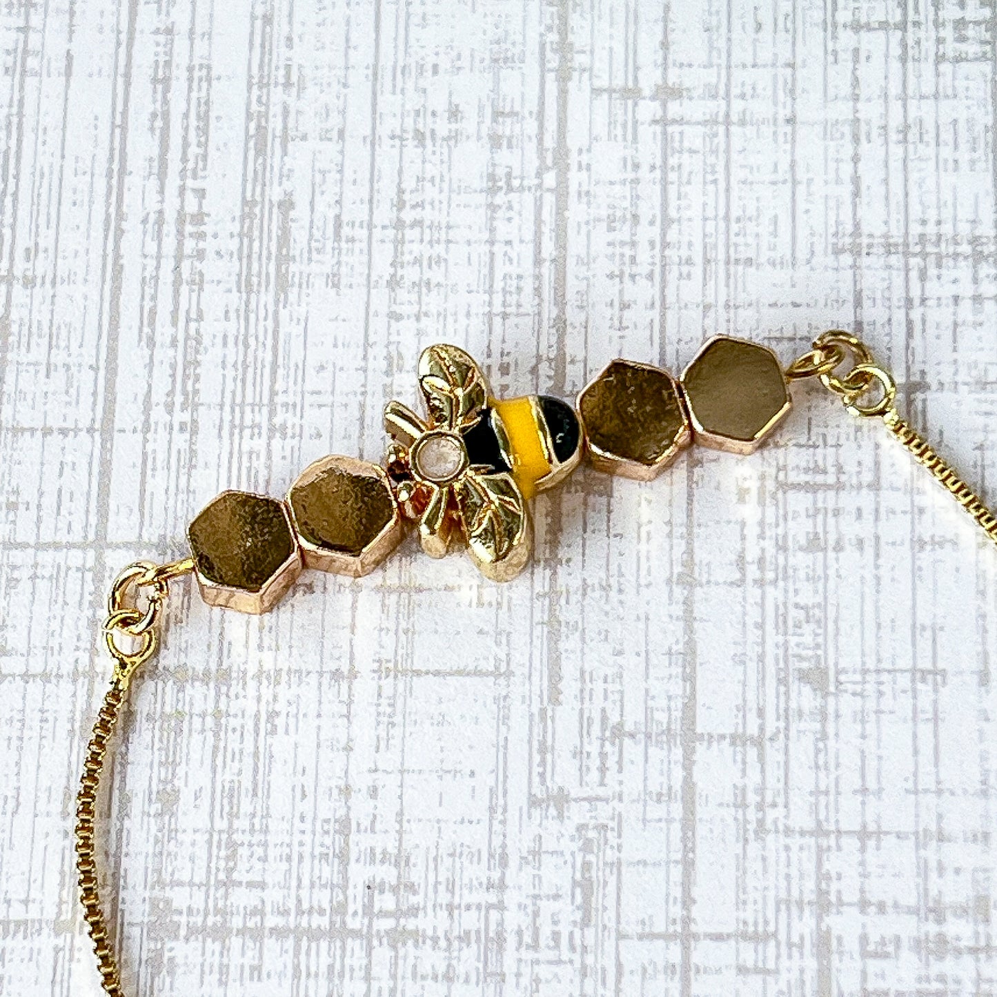 Honeybee Slide Bracelet Design 2