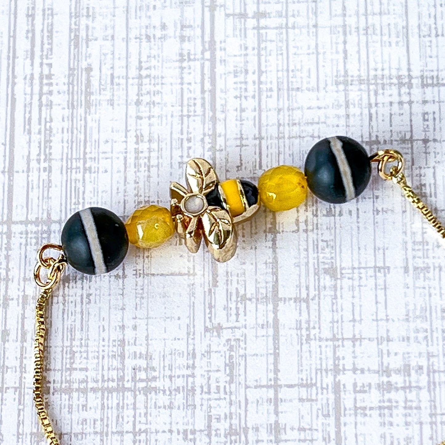 Honeybee Slide Bracelet Design 3