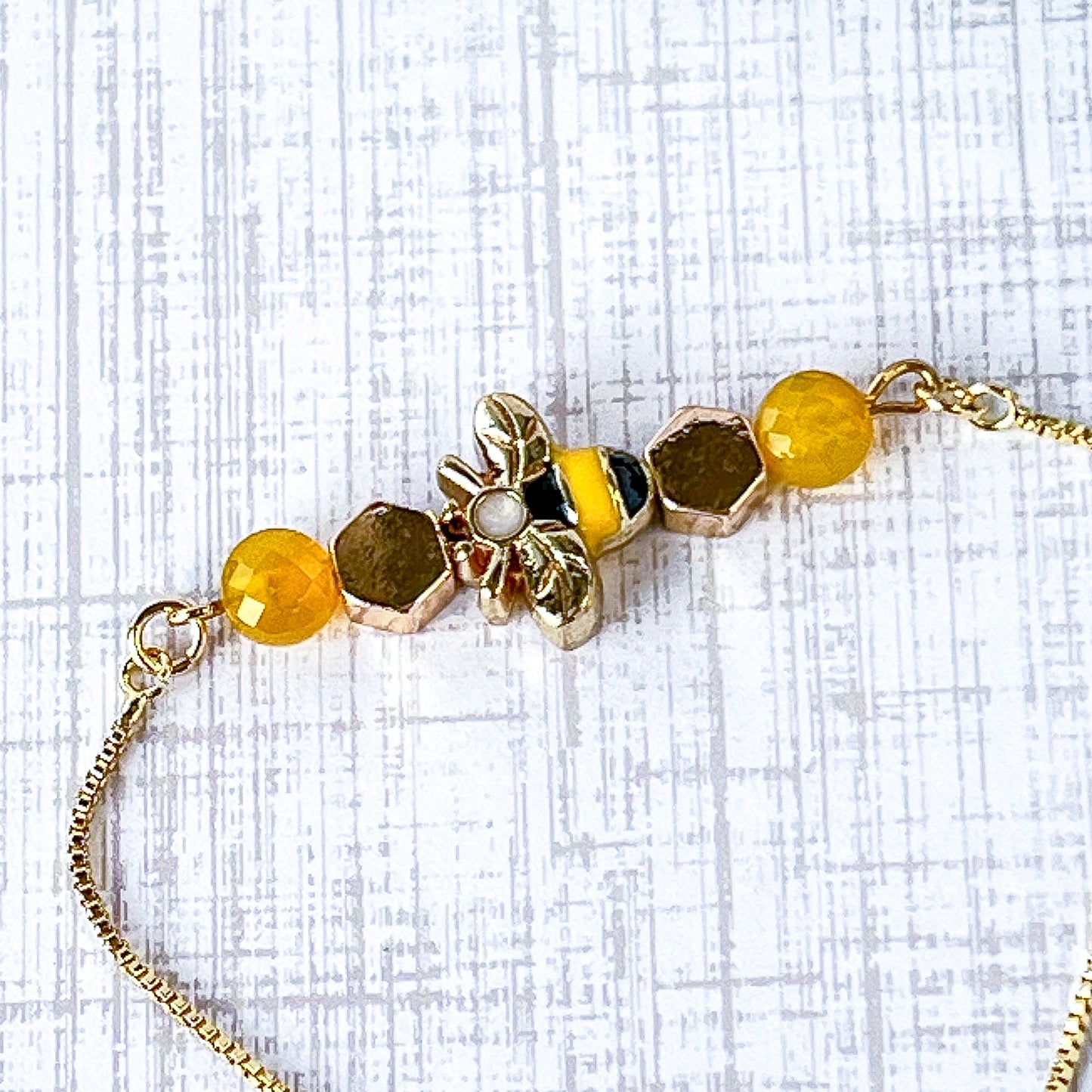 Honeybee Slide Bracelet Design 4