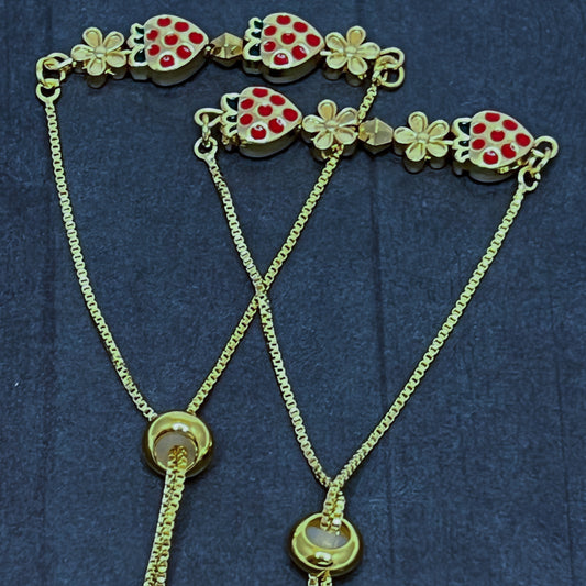 Strawberry Fields 2 Slide Bracelet (Copy)