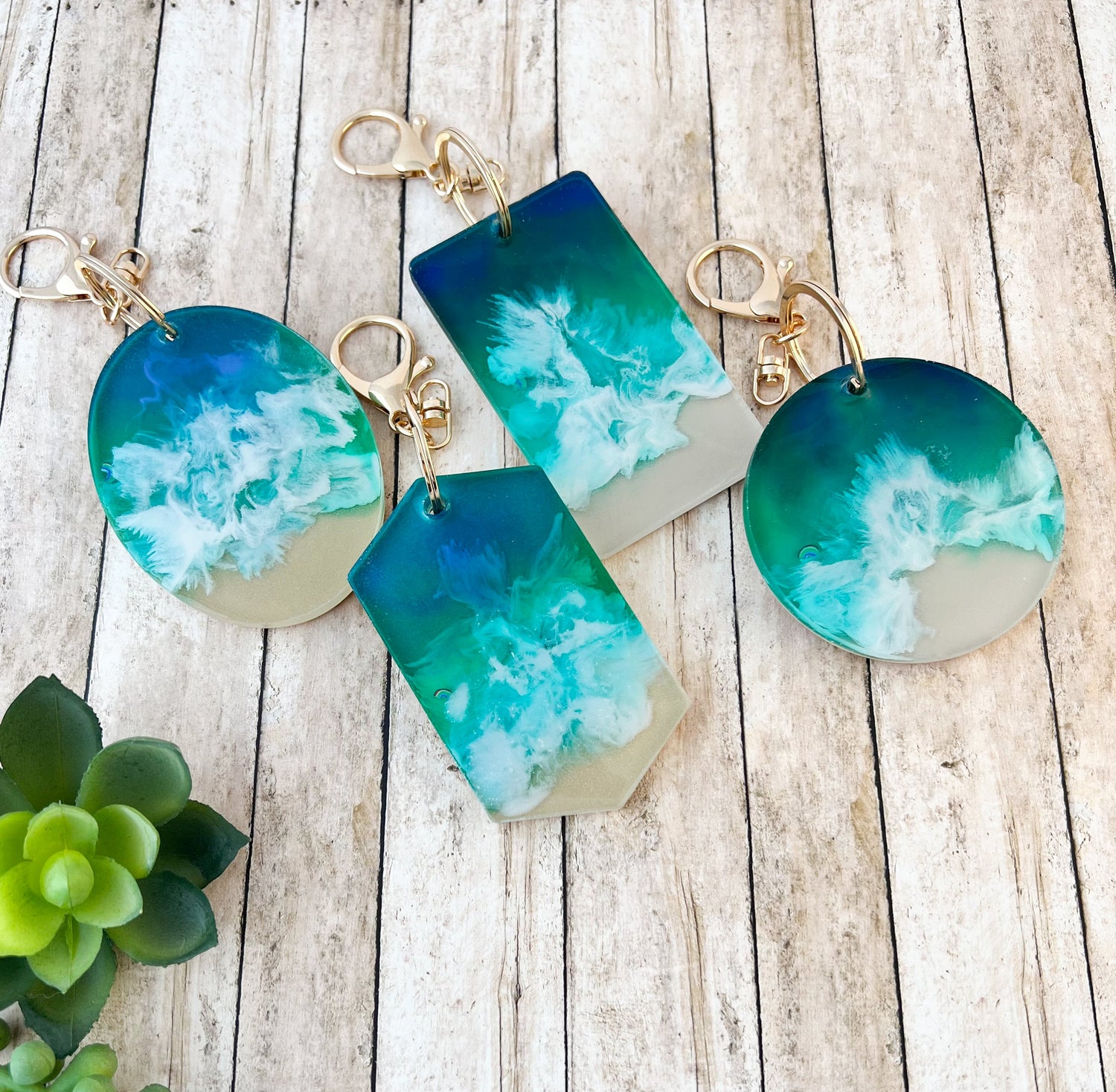 Resin Luggage/ID tags