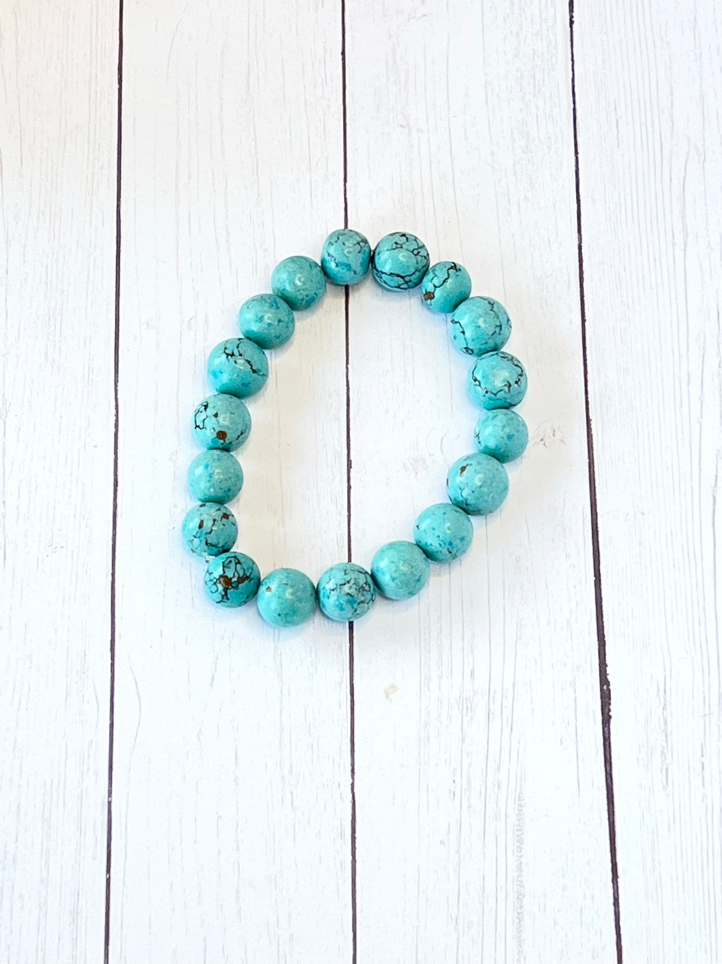 Aqua Cluster Bracelet