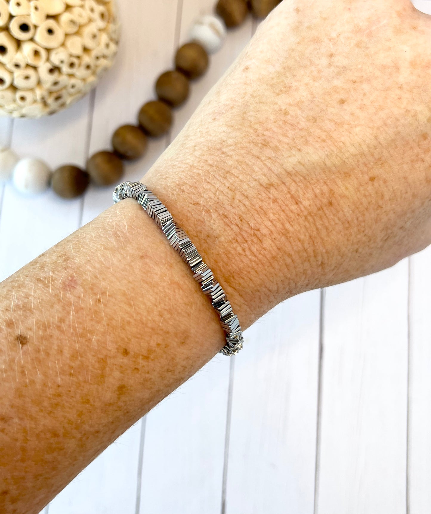 Silver Sparkle Bracelet