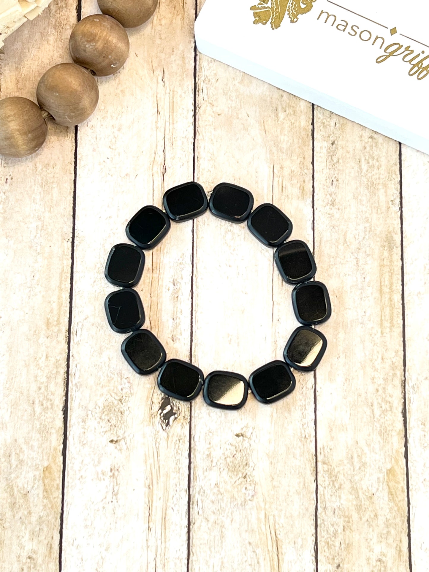 Black and Leopard Bracelet