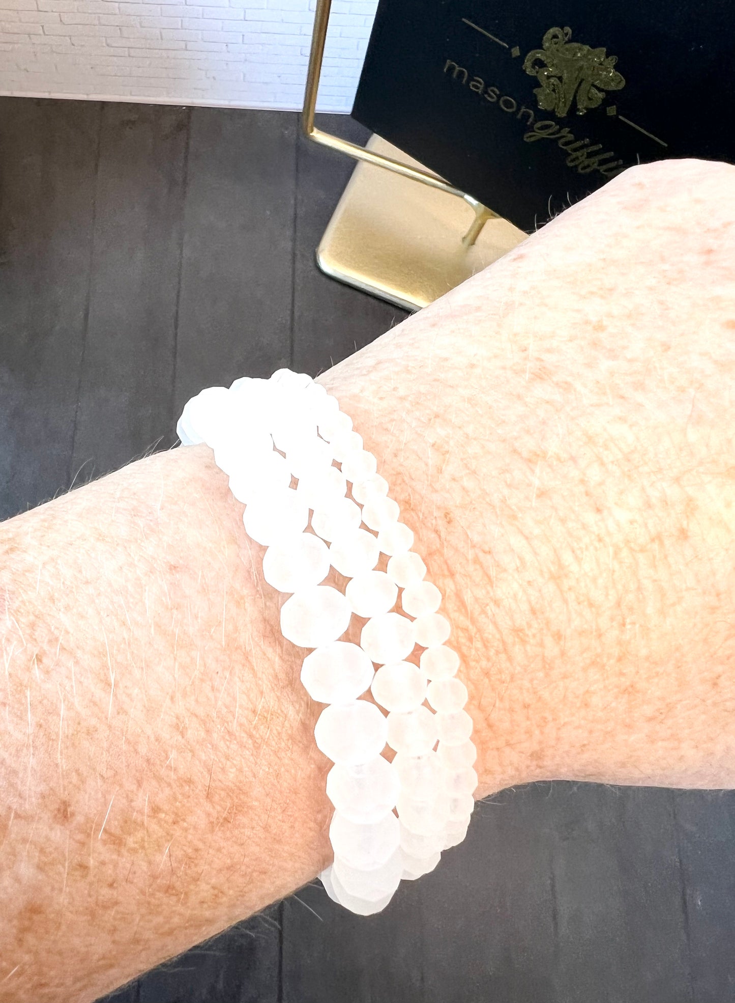 Frosty White Bracelet